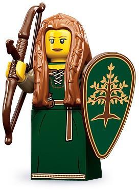 LEGO Minifigure-Forest Maiden-Collectible Minifigures / Series 9-COL09-15-Creative Brick Builders